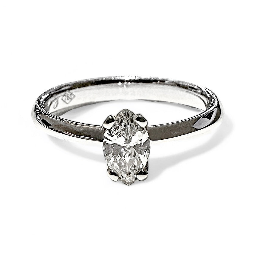 0.33 CT MARQUISE SOLITAIRE RING