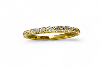 0.50 CT HALF ETERNITY RING