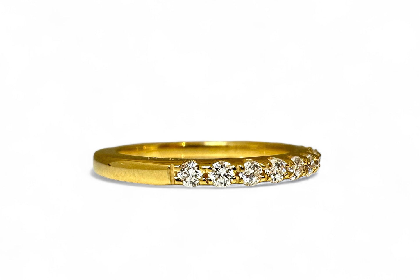 0.50 CT HALF ETERNITY RING