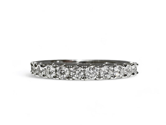 0.85 CT HALF ETERNITY RING