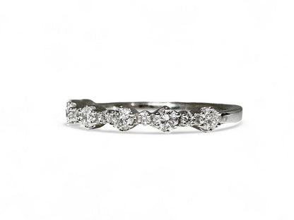 0.48 CT HALF ETERNITY RING