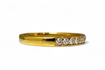 0.35 CT HALF ETERNITY RING