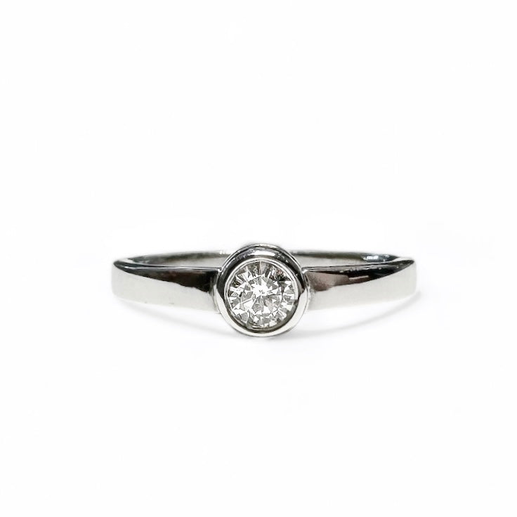 0.25CT ROUND SOLITAIRE RING