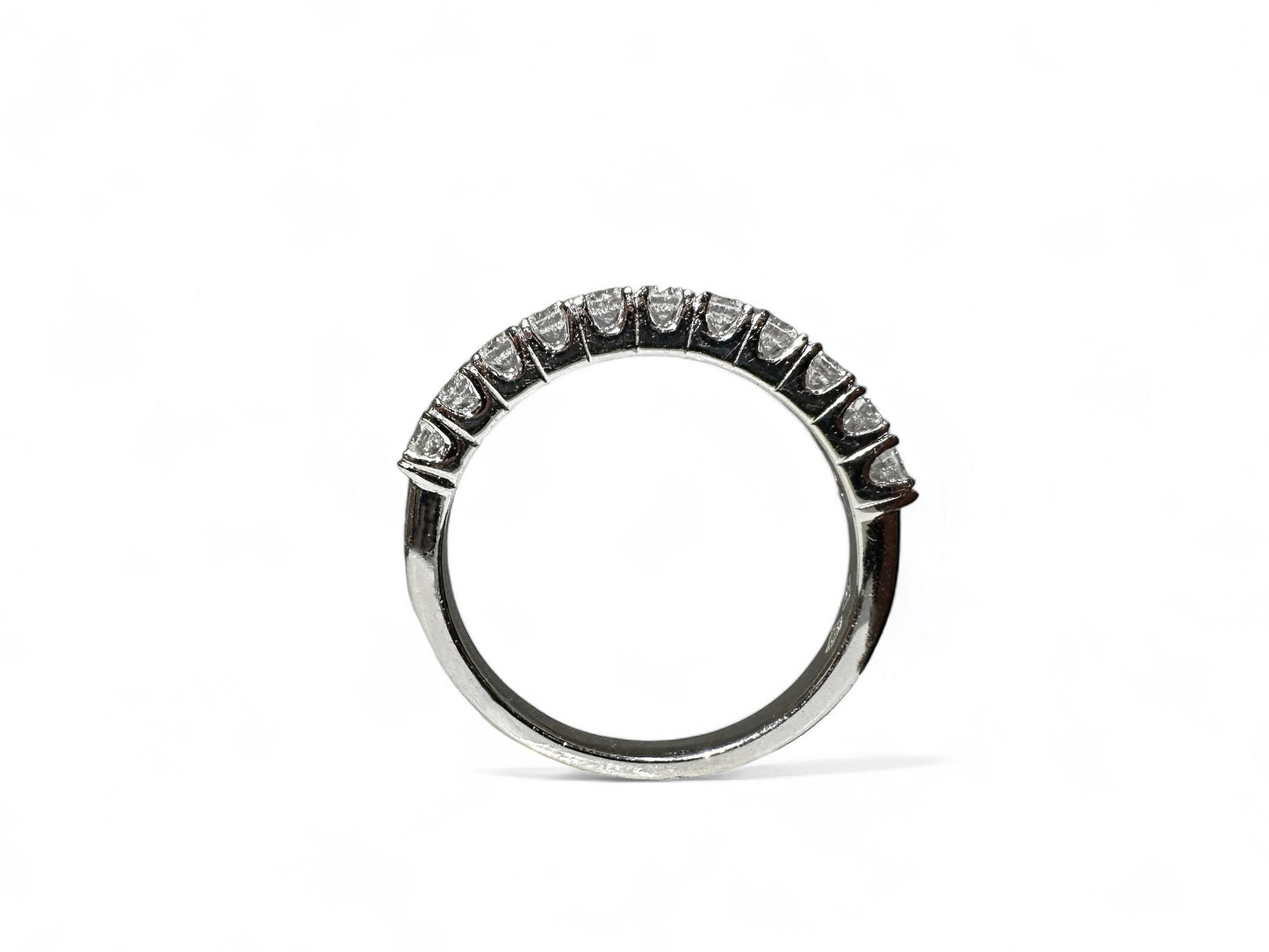 0.85 CT HALF ETERNITY RING