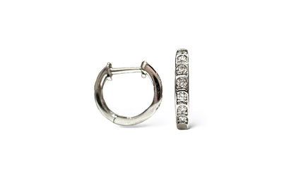 MINI DIAMONDS HOOPS