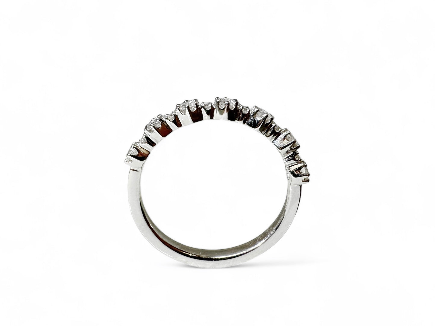 0.48 CT HALF ETERNITY RING