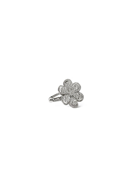 Flower Diamond Ring