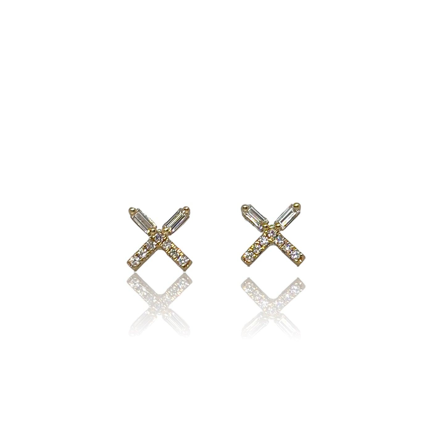 The 'X' Earrings