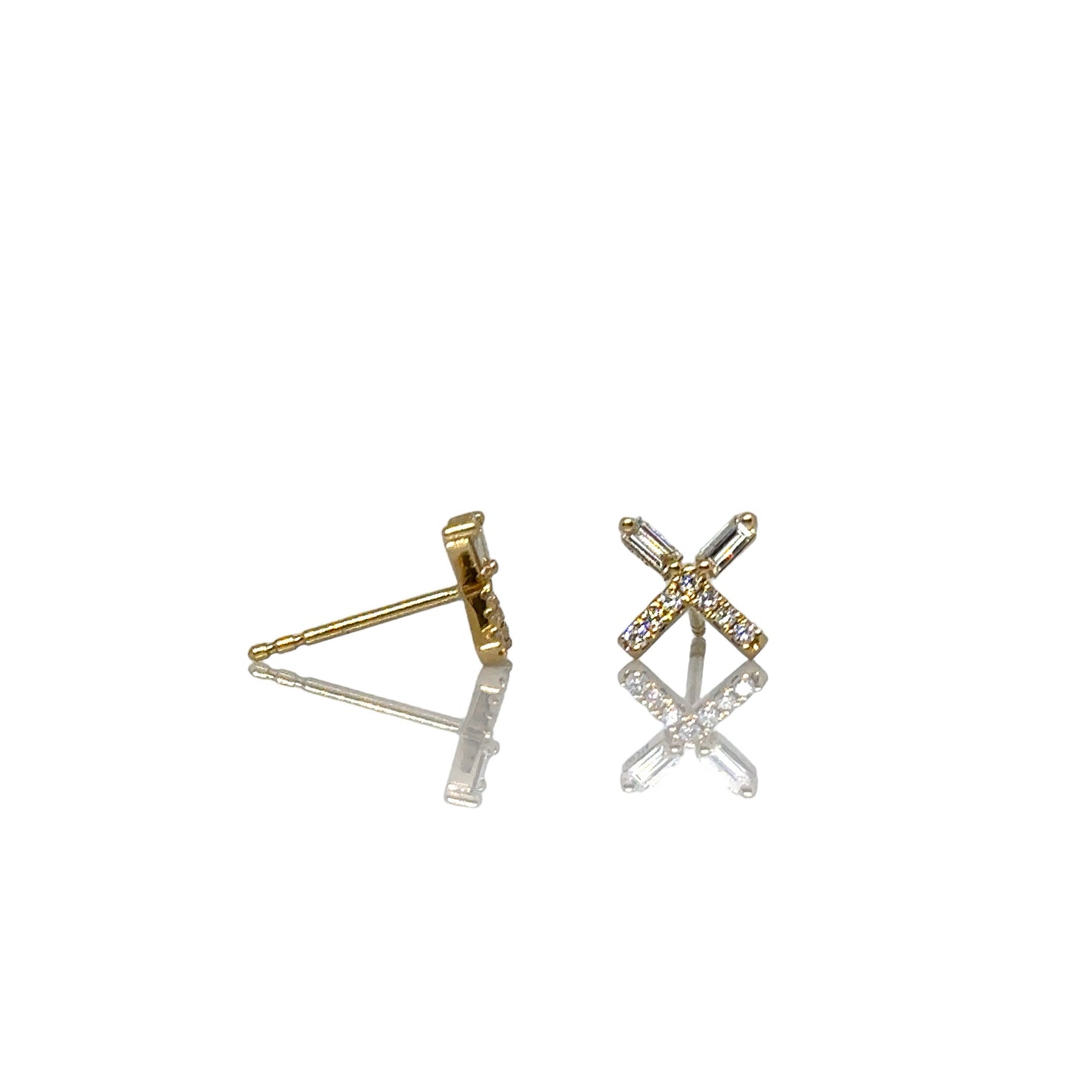 The 'X' Earrings