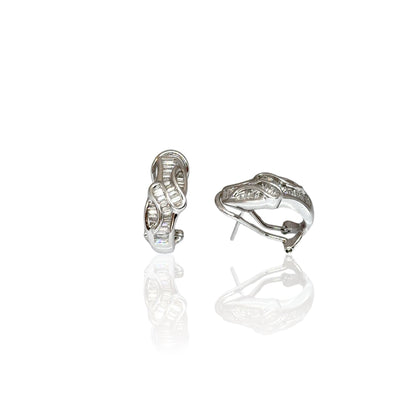 Baguette Diamond earrings