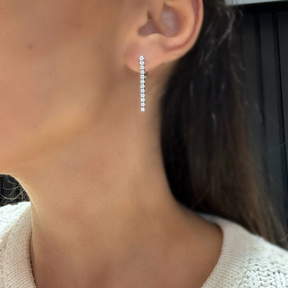 Tennis Diamond Earrings