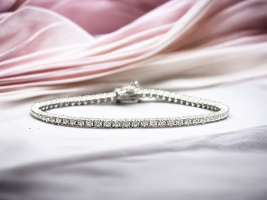 3.32CT LG Diamond Tennis Bracelet