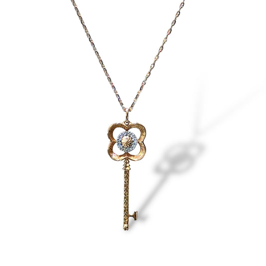 Key Diamond Necklace