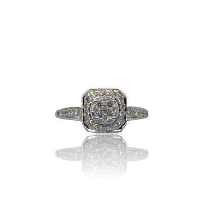 Halo Diamond Ring