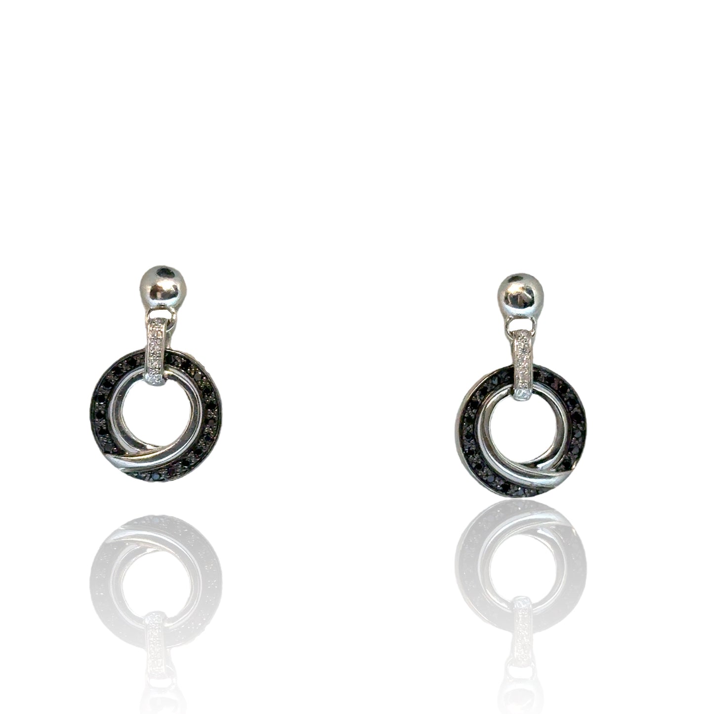 Black Diamond Earrings