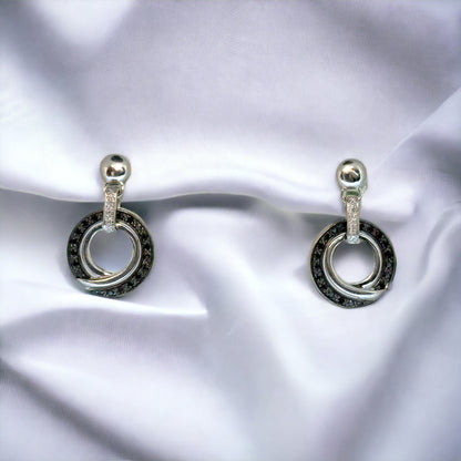 Black Diamond Earrings