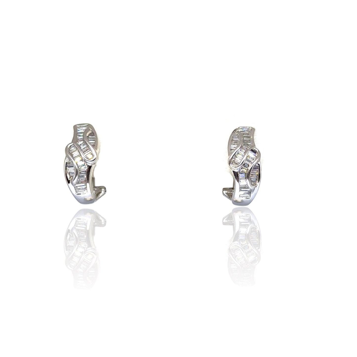 Baguette Diamond earrings