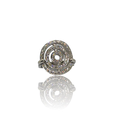 Circle Diamond Ring