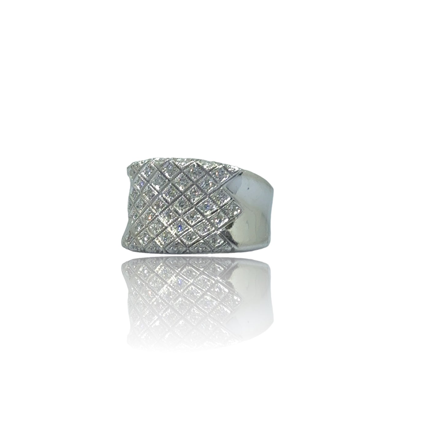 Pave Diamond Ring