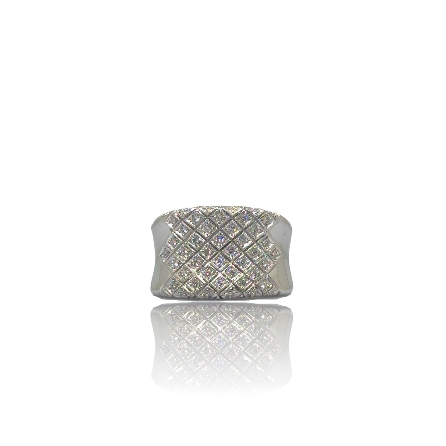 Pave Diamond Ring