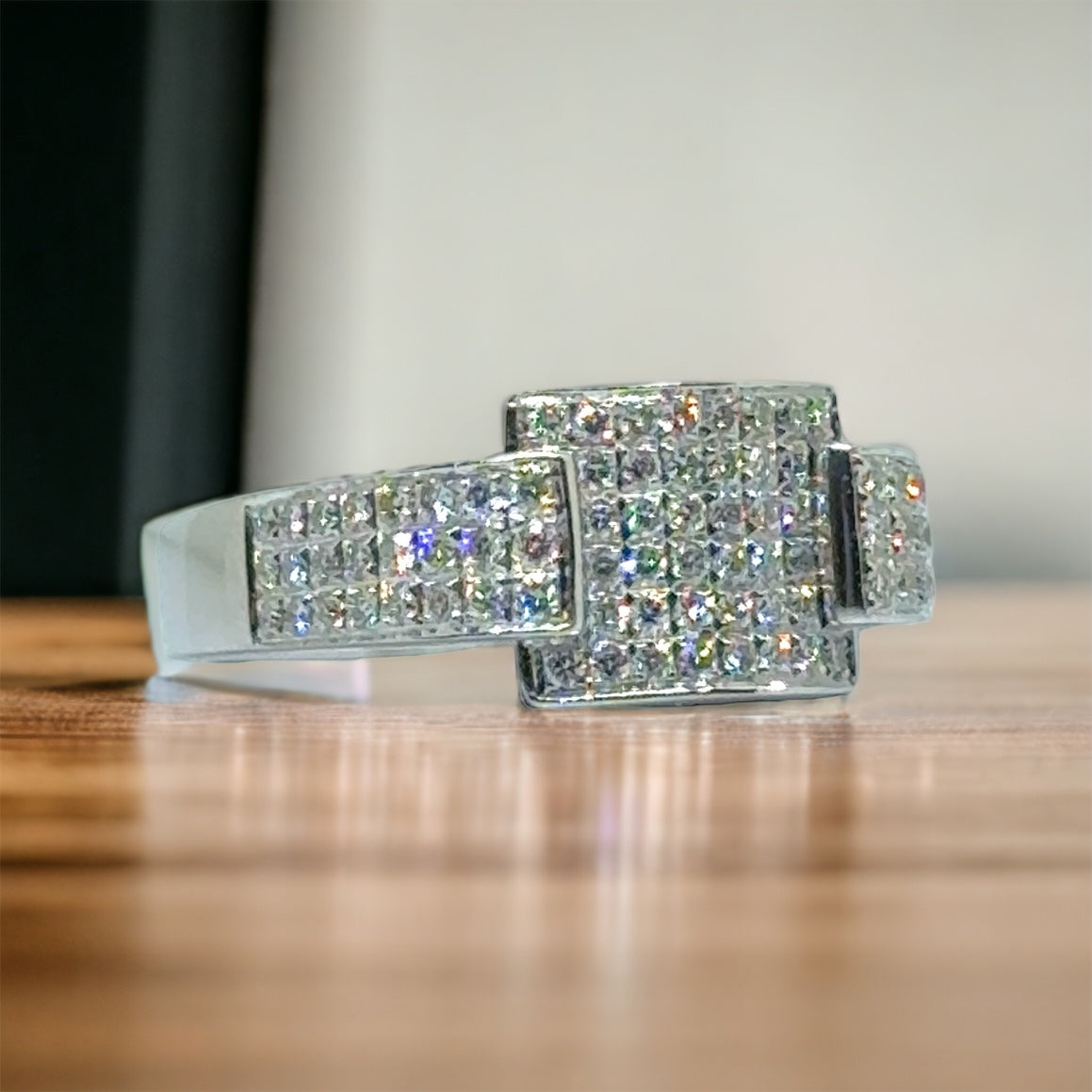 Pave Diamond ring