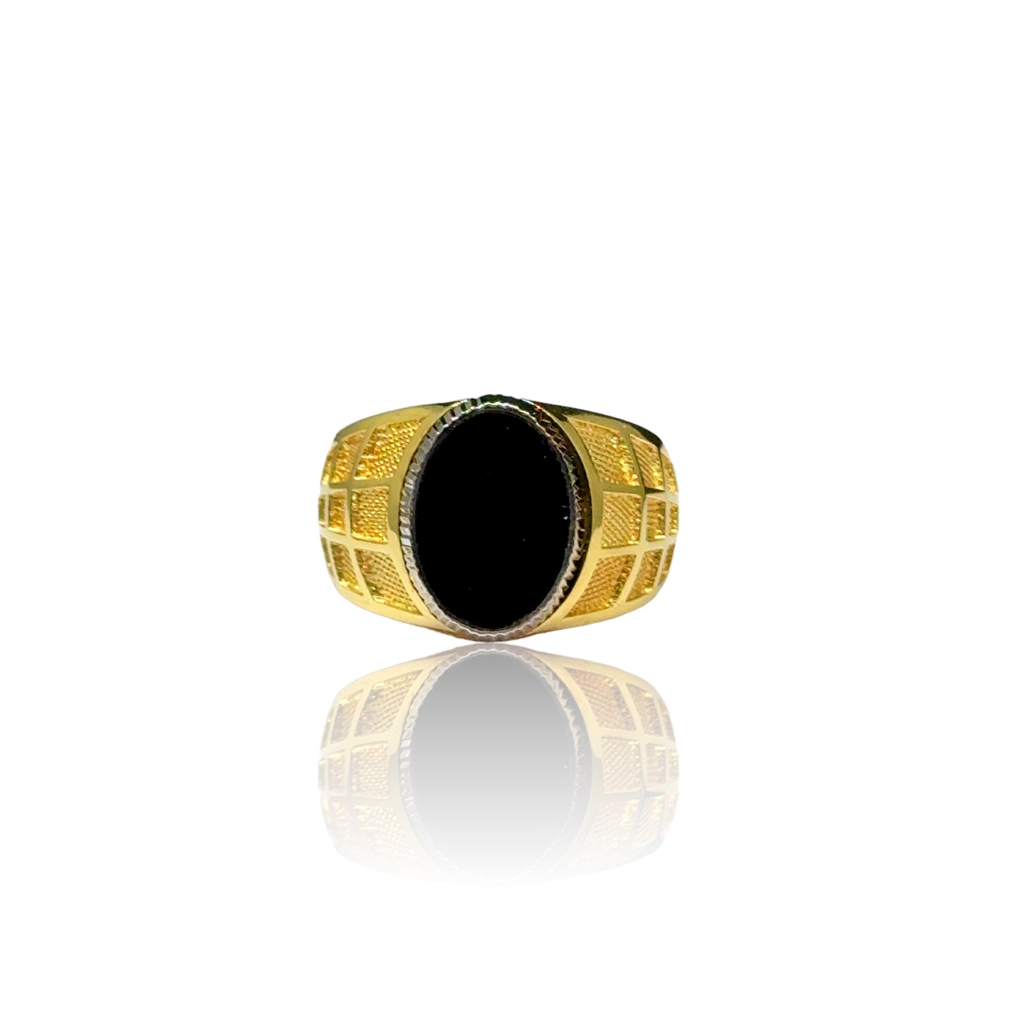 Onyx Man's Ring