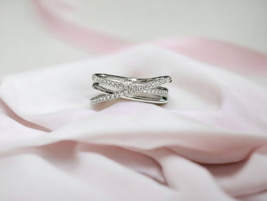 Double Criss Cross Ring