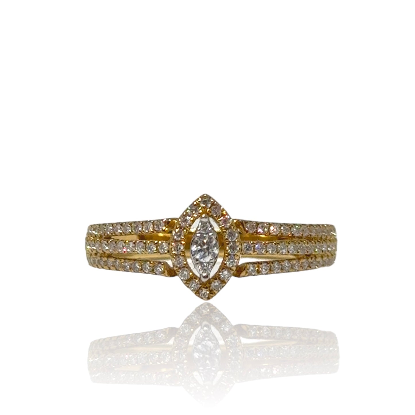 Halo Setting Diamond Ring