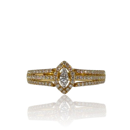 Halo Setting Diamond Ring