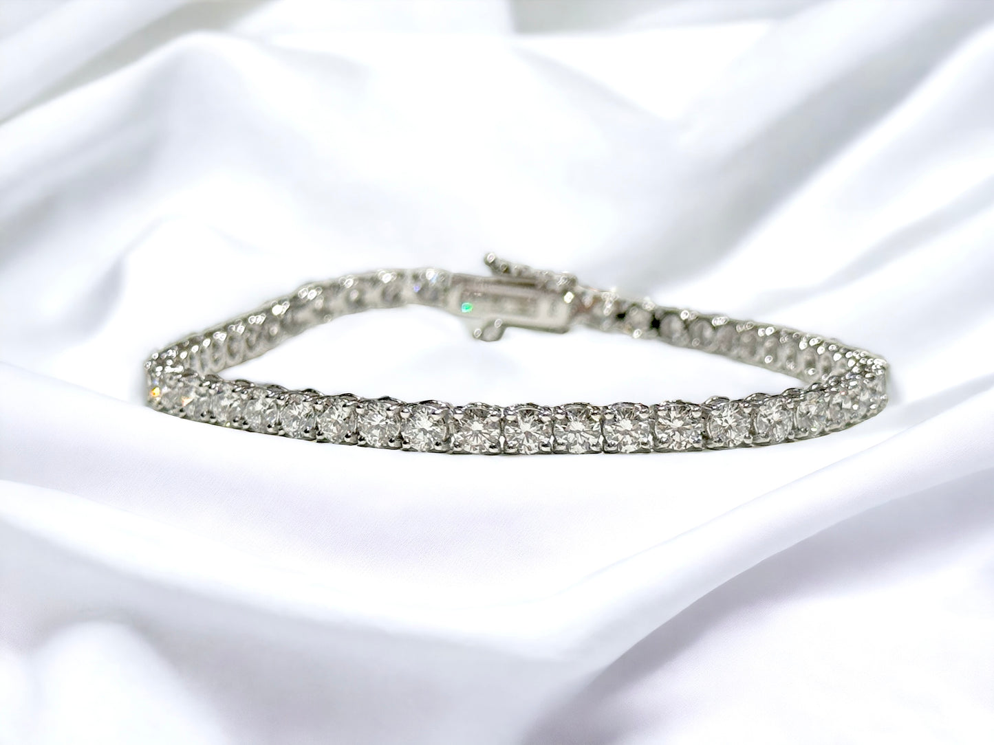 7.82CT LG Diamond Tennis Bracelet