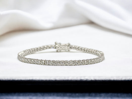 5.02CT LG Diamond Tennis Bracelet