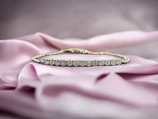 1.50CT LG Diamond Half Tennis Bracelet