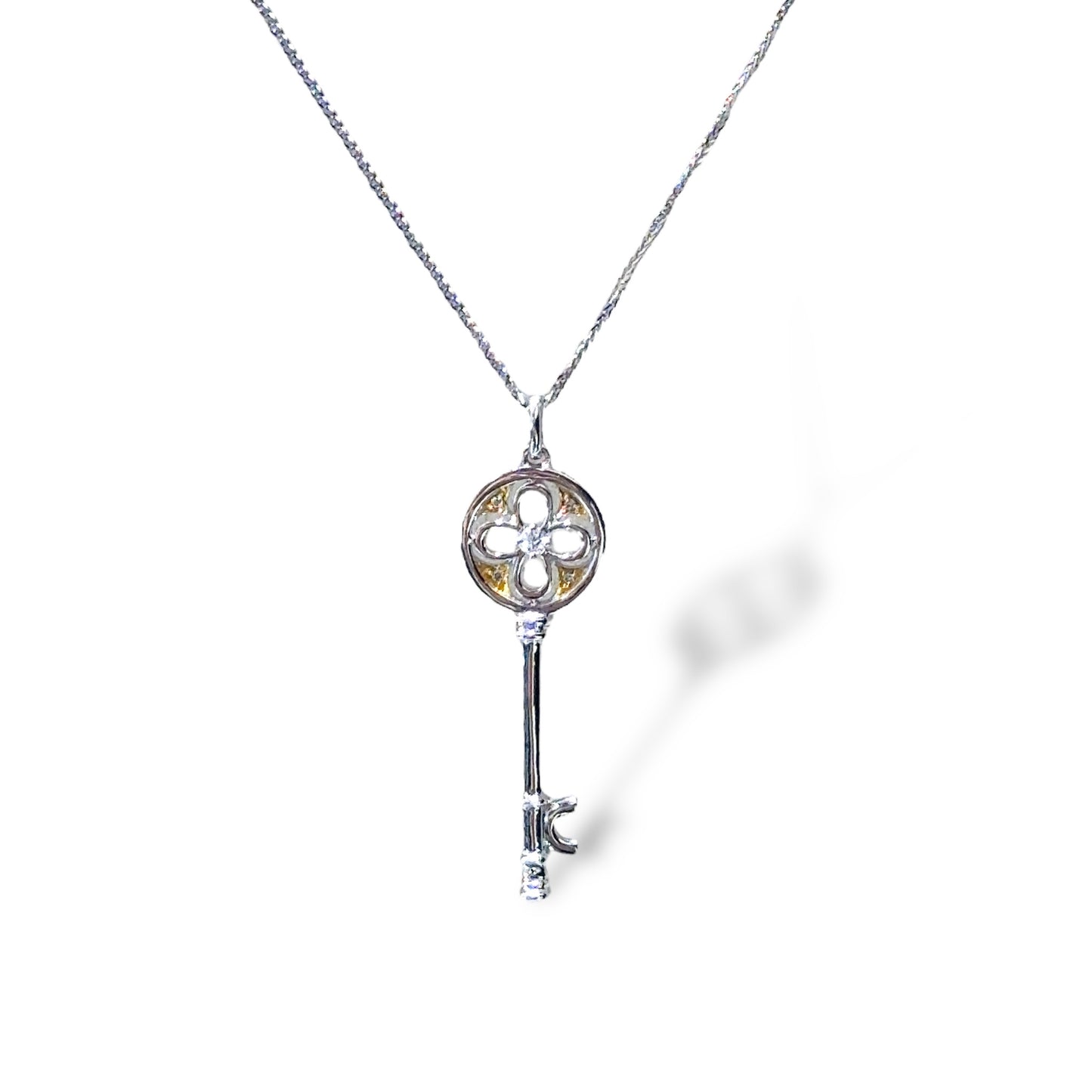 Key Diamond Necklace