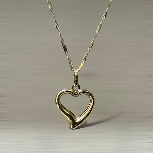 Open Heart Necklace