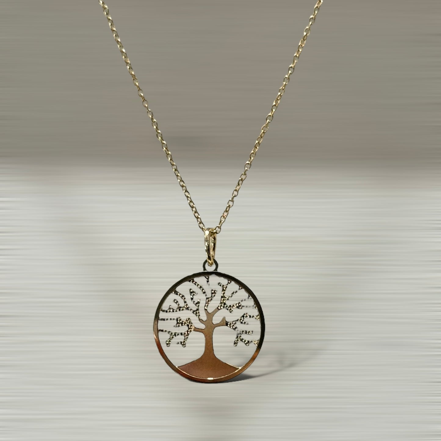 Round Tree Of Life Necklace