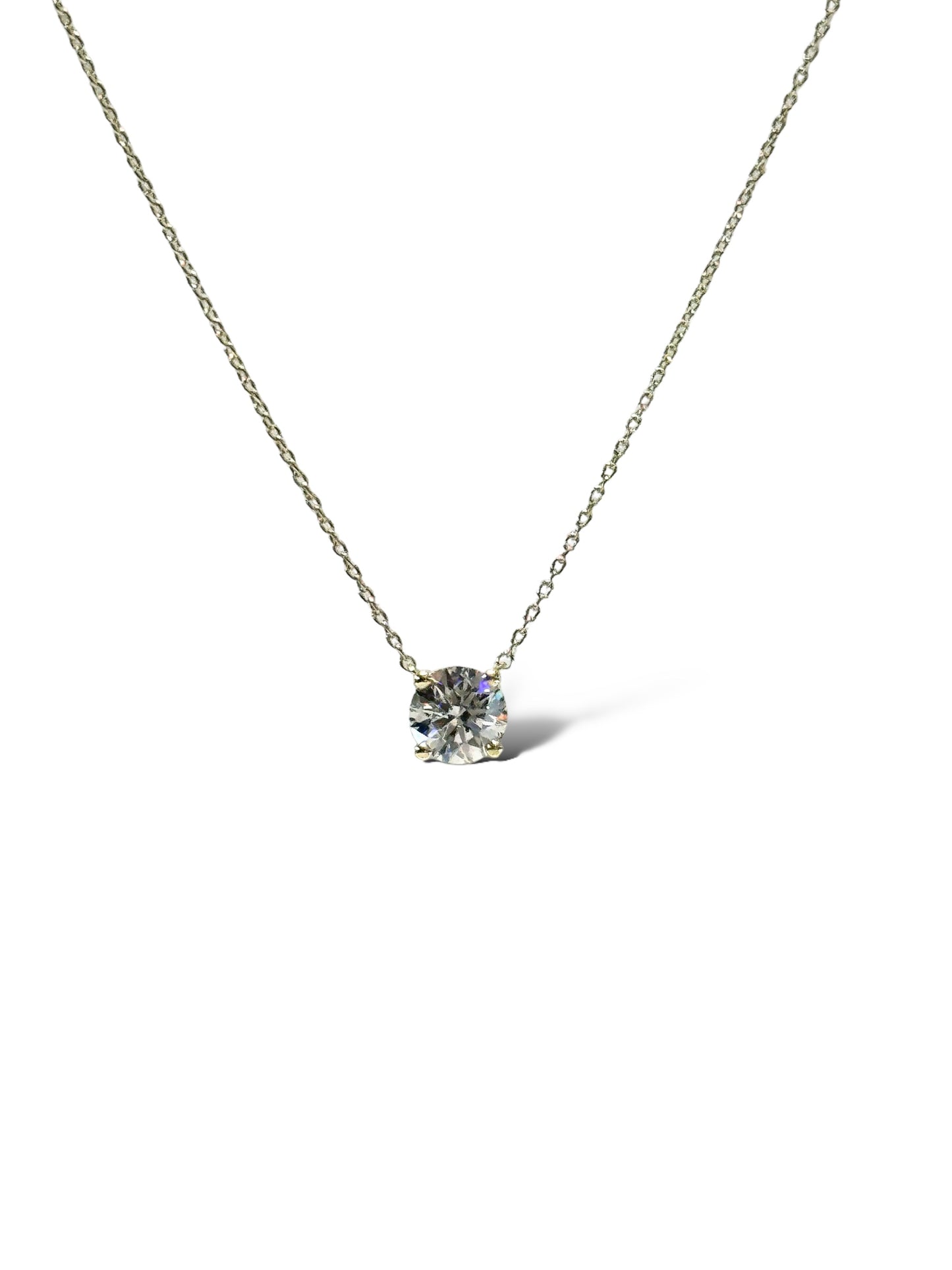 1.51 CT Solitaire Necklace