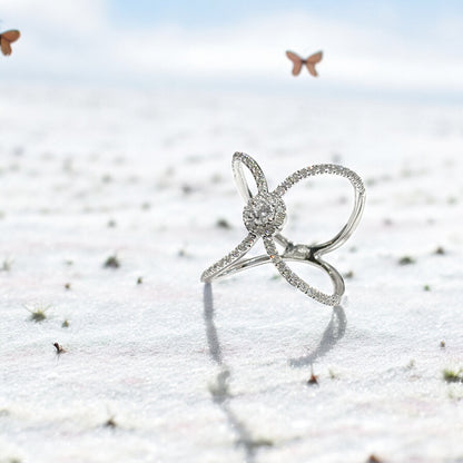 INFINITY CRISS CROSS RING