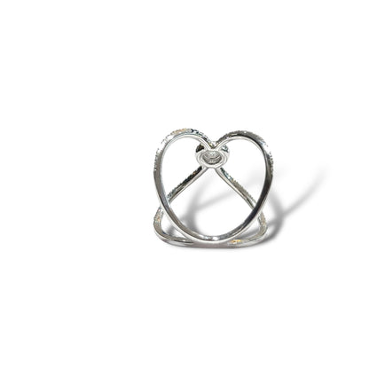 INFINITY CRISS CROSS RING