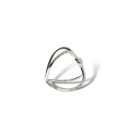 INFINITY CRISS CROSS RING