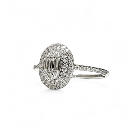 'LANA' DOUBLE HALO DIAMOND RING